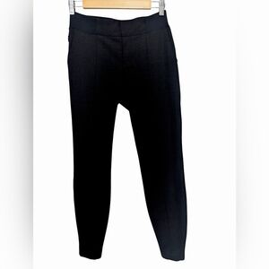 ATHLETA Tapered Ankle Pant Size 4T Black Wool Blend
